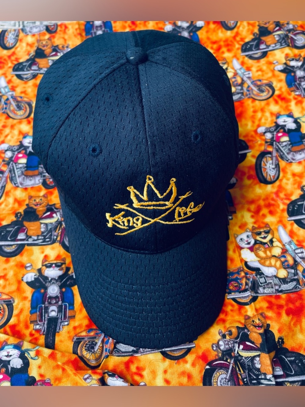Port Authority Youth Mesh Cap King Life Midnight Blue Boys YC833 100% Polyester - Picture 2 of 7